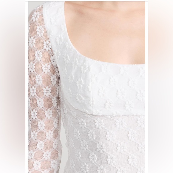 REVOLVE BARDOT Adoni Midi Dress in White - Picture 13 of 16